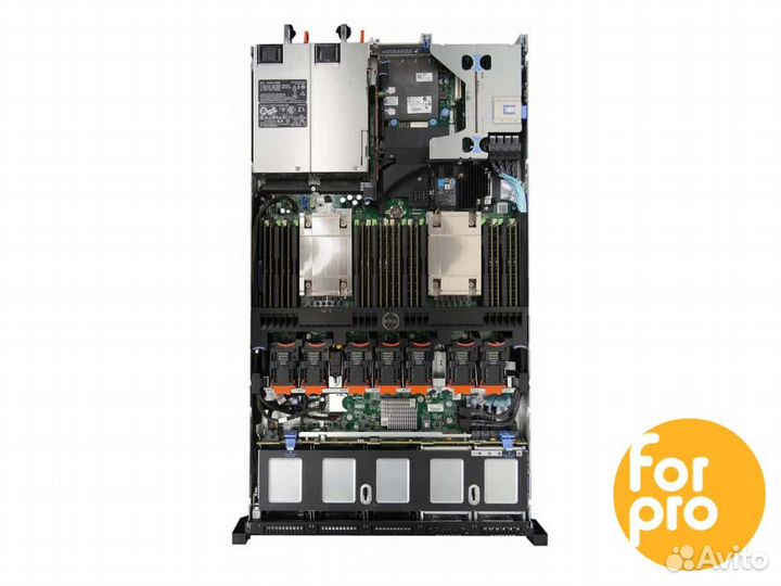 Сервер dell R630 8SFF 2xE5-2670v3 32GB, H330