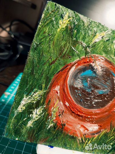 Миниатюра маслом 