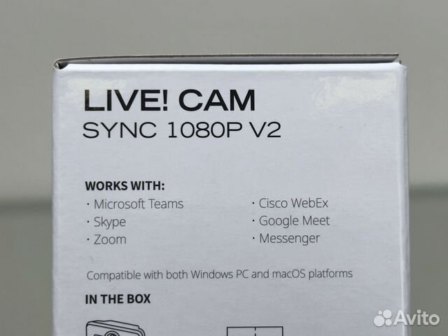 Веб-камера Creative Live Cam Sync 1080p V2 Новые объявление продам