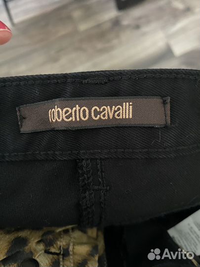 Черные джинсы Roberto Cavalli