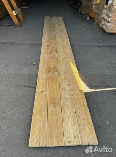 Террасная доска Вельвет из лиственницы TEV-1618