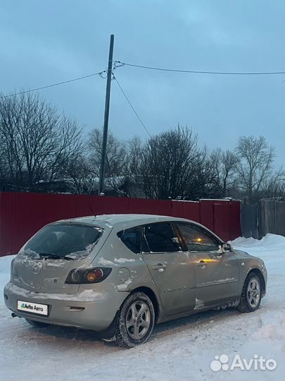 Mazda 3 1.6 МТ, 2006, 175 000 км