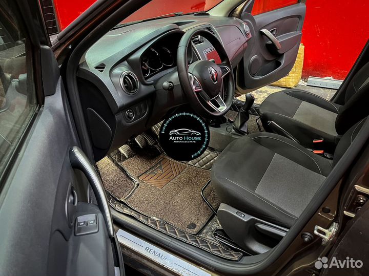 3D коврик из экокожи