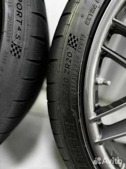 Диски кованные R20 с резиной Michelin BMW M5 F90