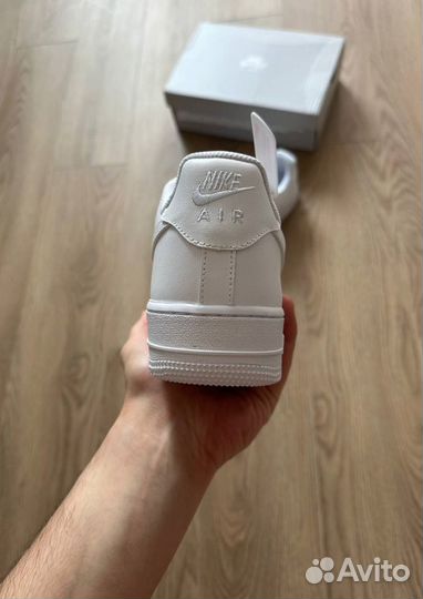 Кроссовки Nike AIR force 1 белые
