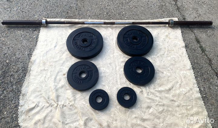 Спортивные Блины для Штанги (прорезиненные)