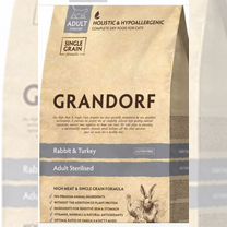 Grandorf 8кг сухой корм для кошек. Бельгия