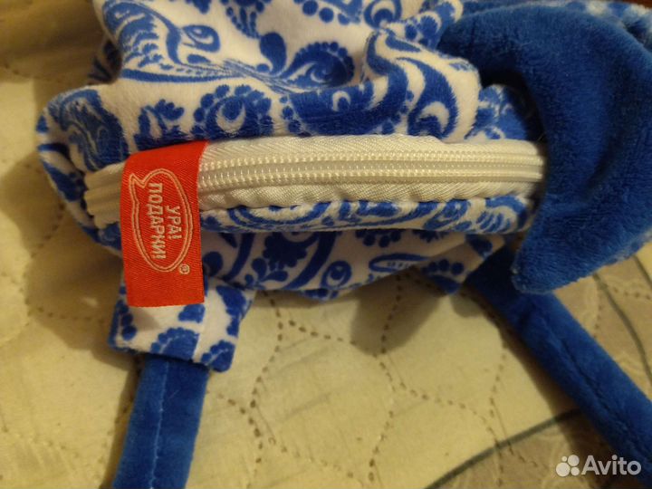 Плюшевыймедведь И петушок с замком для подарка