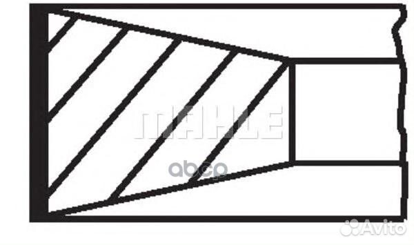 Кольца поршневые iveco Stralis Cursor 10 (на 1