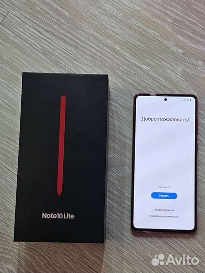Смартфон Samsung note 10 lite 128GB