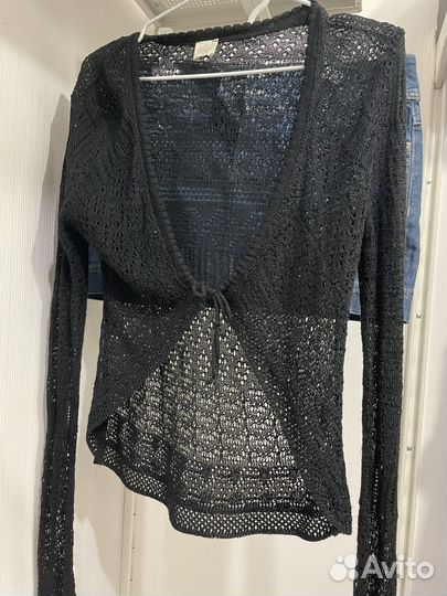 Вязаный кардиган