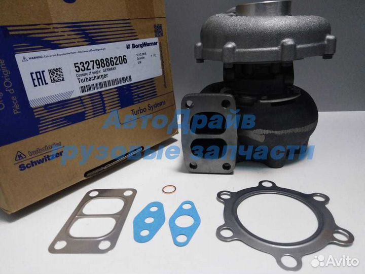 Турбокомпрессор Мерседес V8 OM402 OM422 OM442