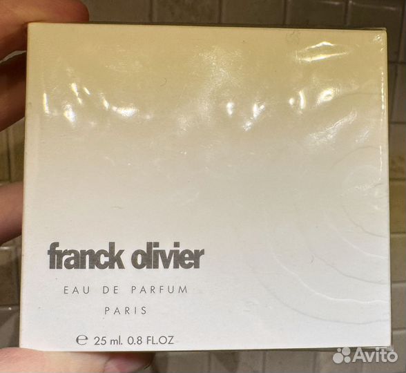 Eau de parfum franck oliver