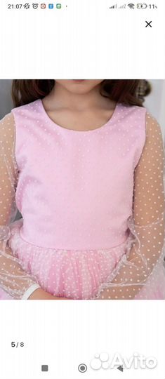 Платье для девочки 110