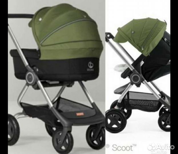 Коляска stokke 2 в 1