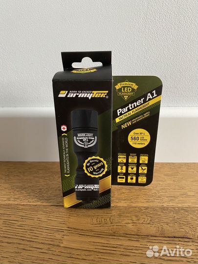 Фонарь Armytek Partner A1 v3 XP-L (теплый)