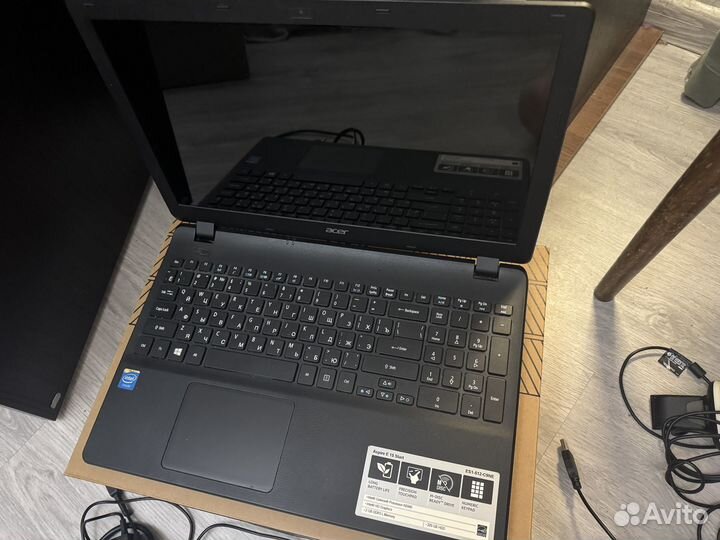 Ноутбук acer Aspire E 15 Start идеальное состояние