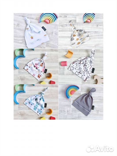 Новые шапочку-узелок 38-42, 42-44