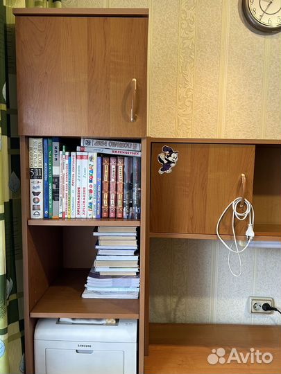 Стенка для школьника стол шкаф стеллаж комод