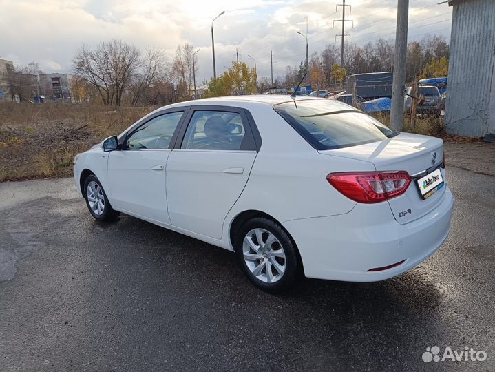 Dongfeng S30 1.6 AT, 2014, 59 600 км