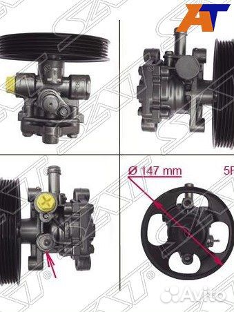 Насос гур MMC colt /lancer 1.3-1.6 96-07
