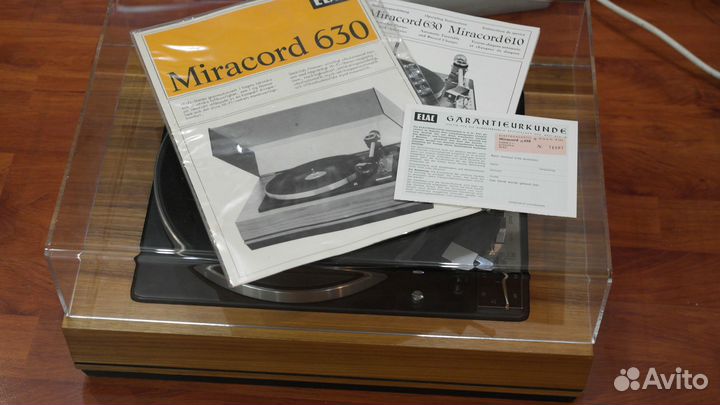 Проигрыватель винила elac Miracord 630