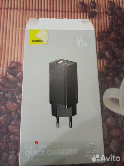 Сетевое зарядное устройство Baseus GaN2