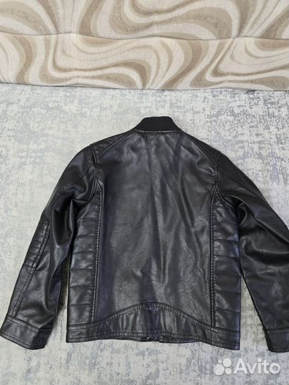 Кожаная куртка детская h&m