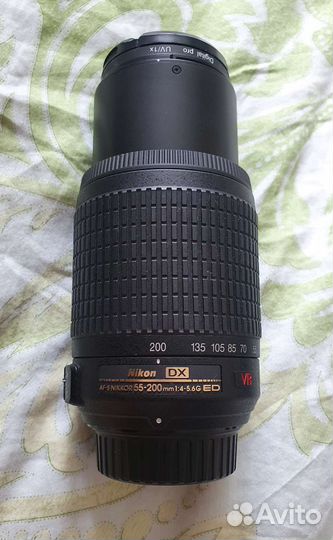 Объектив nikon 55 200 mm 1:4-5.6 G