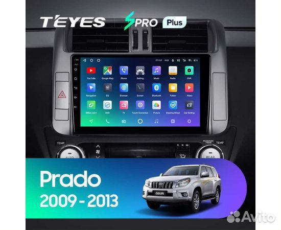 Магнитола Teyes SPro Plus 4/32 Toyota LC Prado Т-A