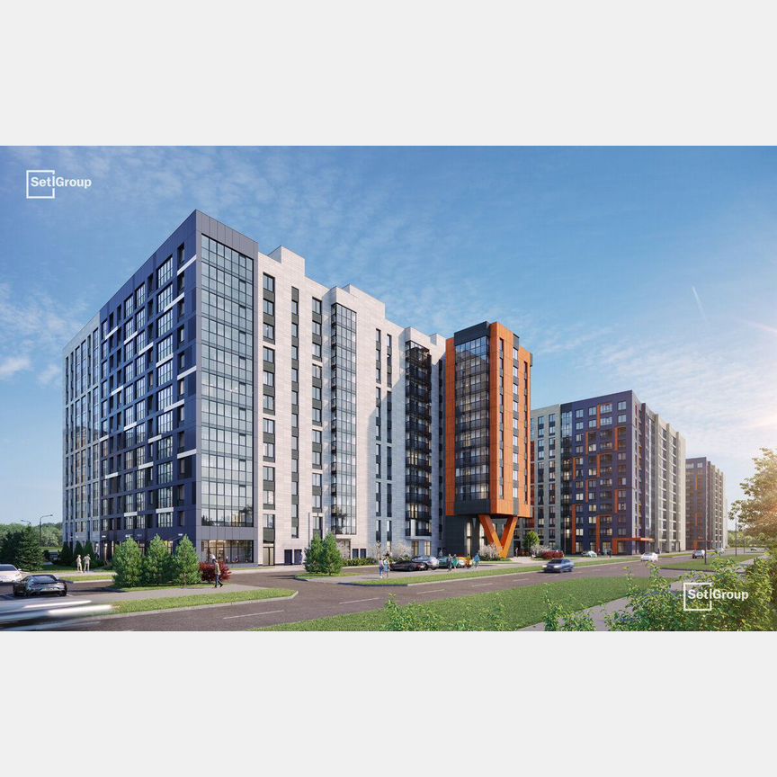 3-к. квартира, 84,5 м², 10/12 эт.