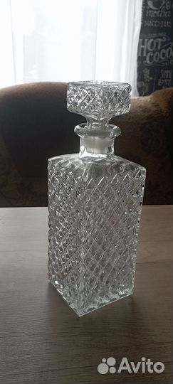 Штофы и графины СССР хрусталь