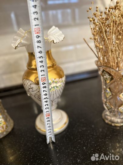 Ваза хрустальная