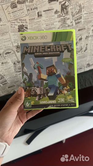 Майнкрафт диск на xbo360