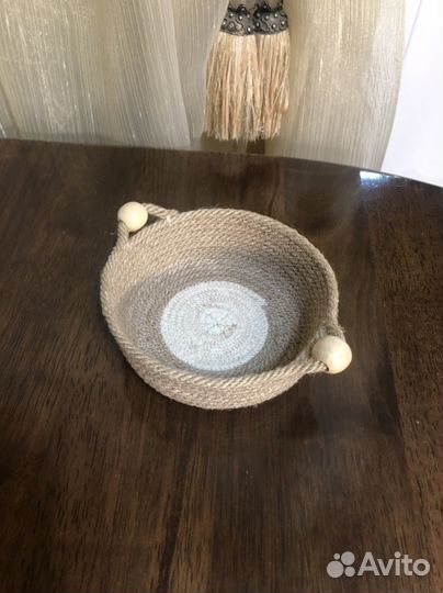 Миникорзинка,для сладостей,бижутерии, ключей