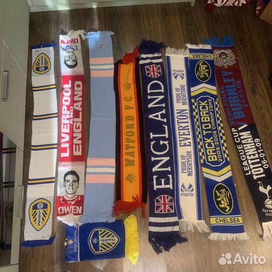 Футбольные шарфы Англии