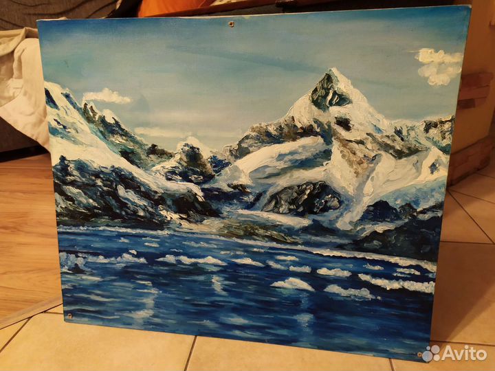 Картина Ледяные горы