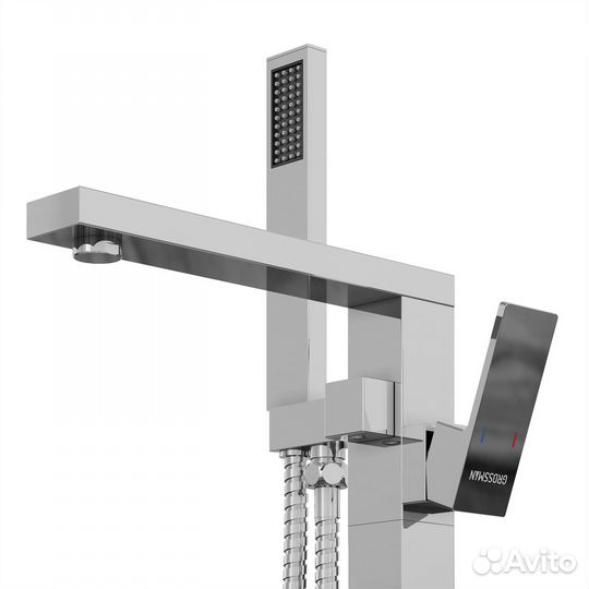 Смес-ль напольный ванны хром глянц. Falcon 530.K3