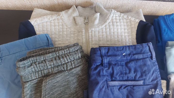 Вещи пакетом на мальчика 116-122