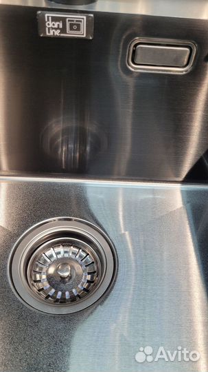 Мойка из нержавеющей стали графит 50X50