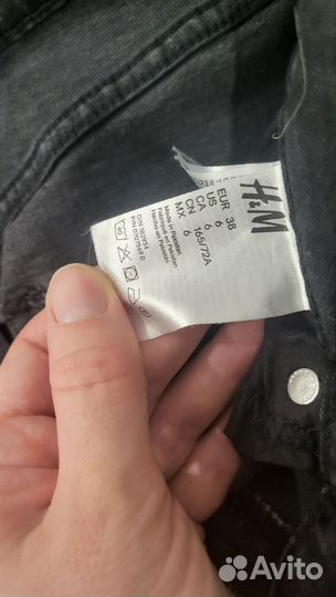 Джинсовая юбка hm