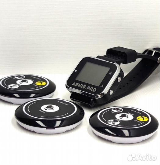 Кнопка вызова официанта. Широкий выбор. Часы