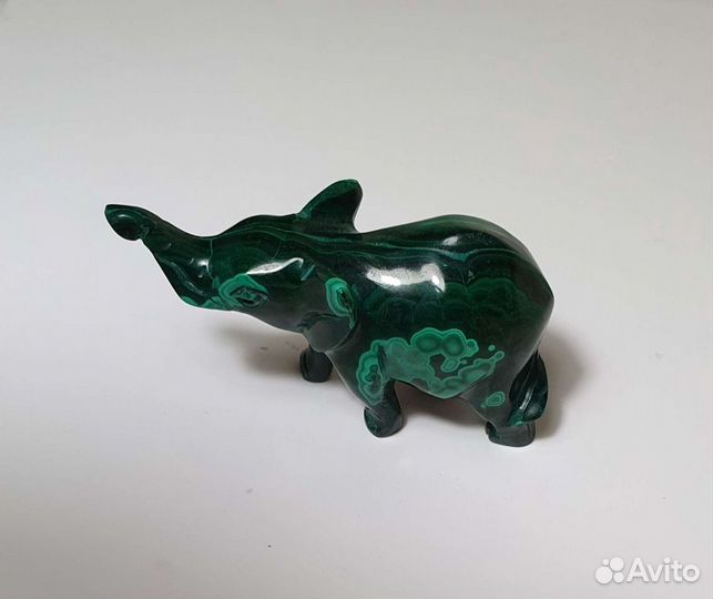 Слон малахитовый малахит фигурки из камня