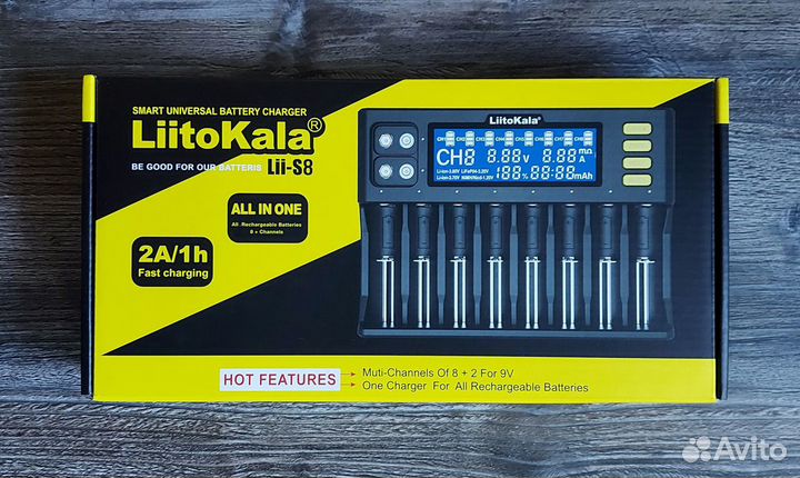 Зарядное устройство LiitoKala Lii-600 500S S8 PD4