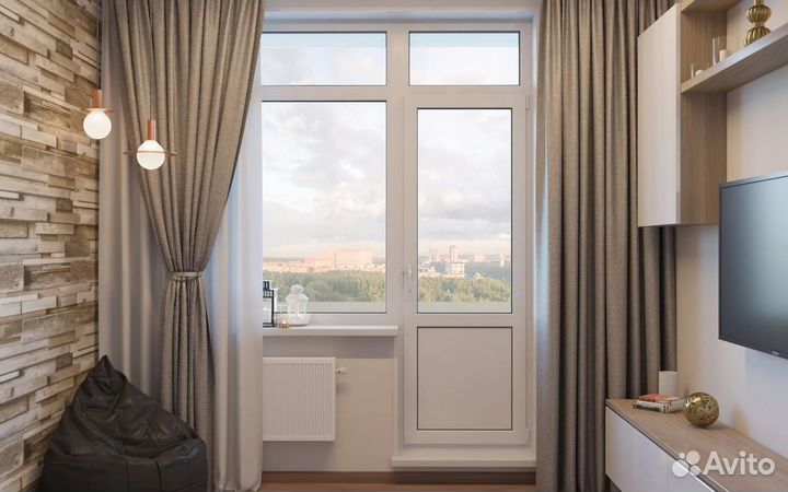 Пластиковые окна с установкой / Балконный блок