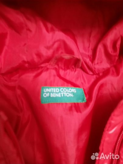 Куртка осенняя для девочки Benetton