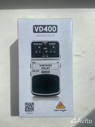 Behringer VD400 (Гитарная педаль “Delay“)