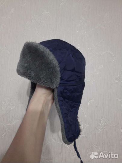 Шапки ушанки зимние 2 шт(разные)