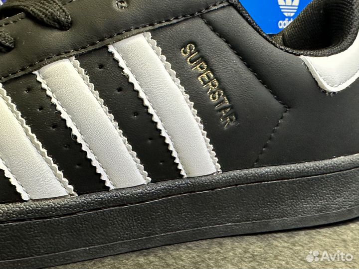 Кроссовки Adidas Superstar Черные