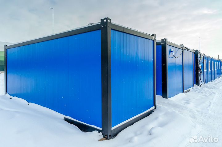 Бытовка Модуль Контейнер металлическая разборная